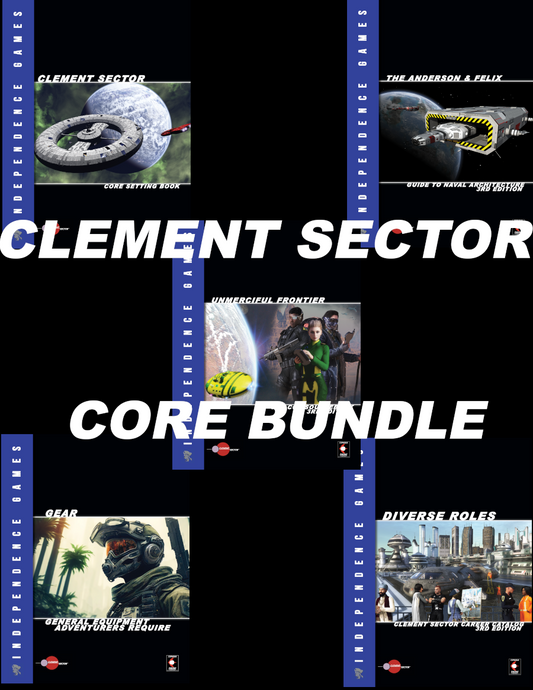 Core Bundles for Clement Sector RPG!