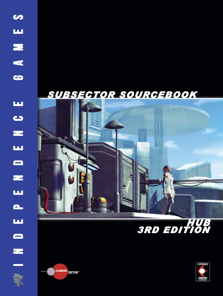 Subsector Sourcebook: Hub (Hardcover)